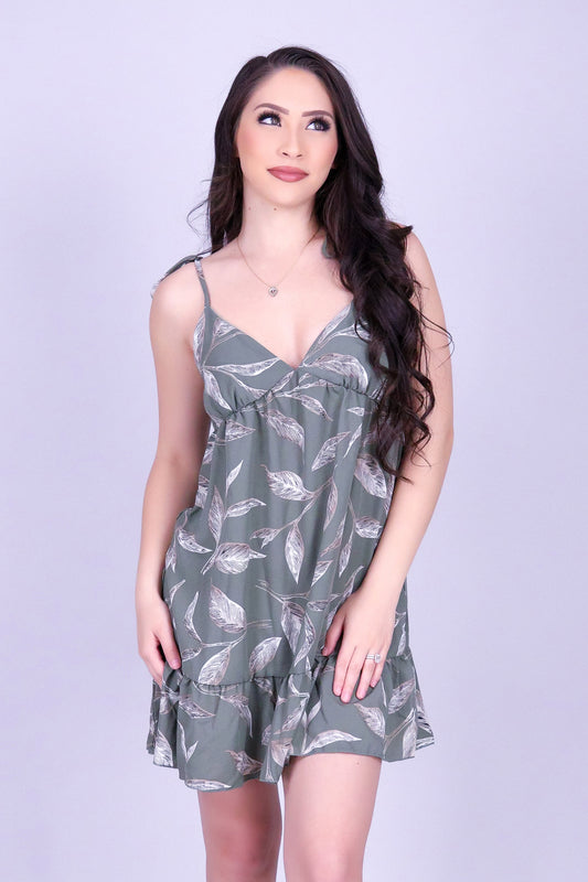 WILDLEAF BABYDOLL DRESS