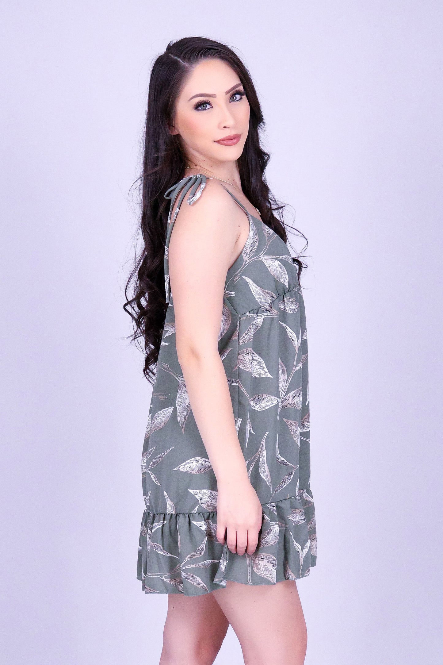 WILDLEAF BABYDOLL DRESS