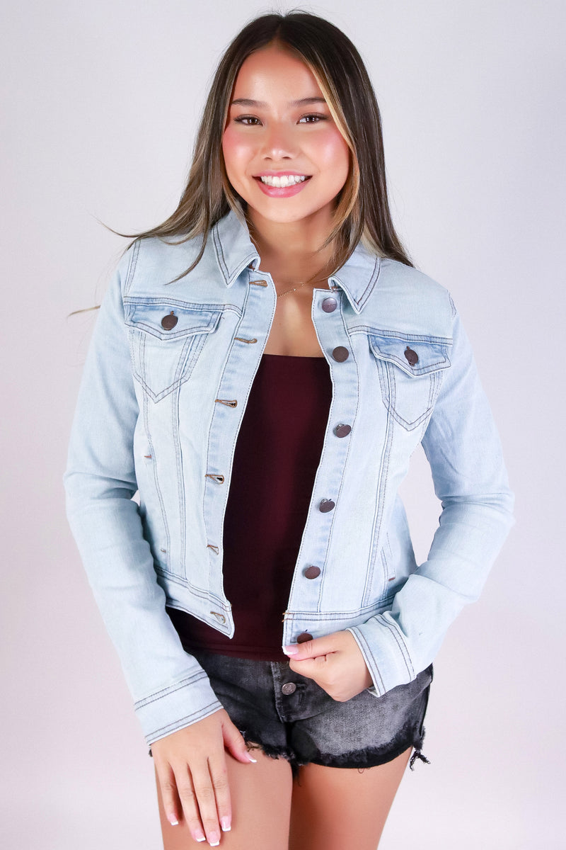 Jeans Warehouse Hawaii - DENIM JACKETS - FADE INTO YOU DENIM JACKET | By OUTERMIX