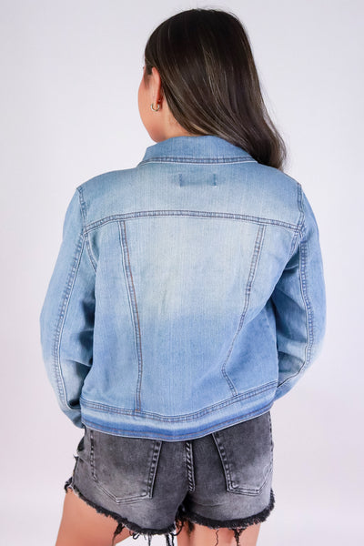 Jeans Warehouse Hawaii - DENIM JACKETS - FADE INTO YOU DENIM JACKET | By OUTERMIX