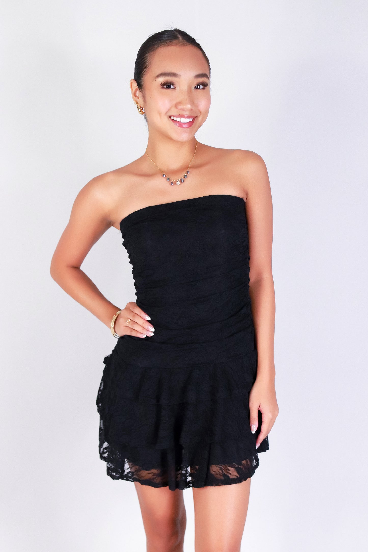 WHISPERED WISHES TUBE DRESS