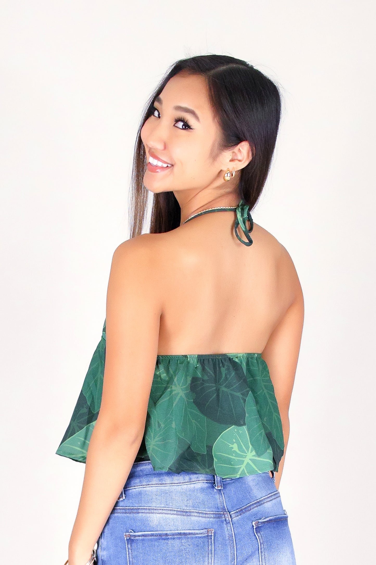 KALO BABYDOLL HALTER TOP