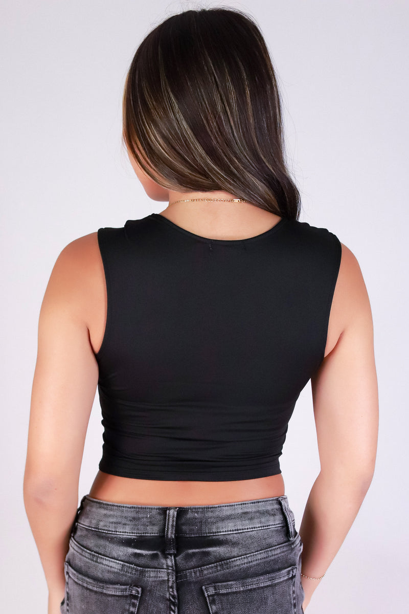Jeans Warehouse Hawaii - SL CASUAL SOLID - CHARMED IN CHIC TOP | By CRESCITA APPAREL/SHINE I