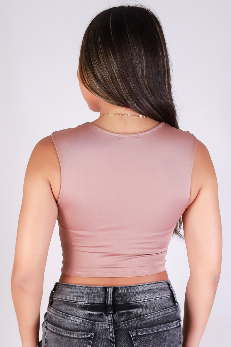 Jeans Warehouse Hawaii - SL CASUAL SOLID - CHARMED IN CHIC TOP | By CRESCITA APPAREL/SHINE I