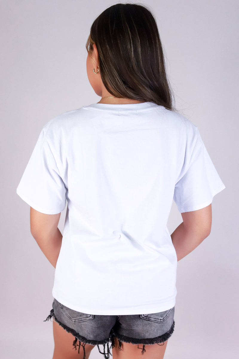 Jeans Warehouse Hawaii - S/S SCREEN - MULTI HIBISCUS TEE | By POPULAR 21