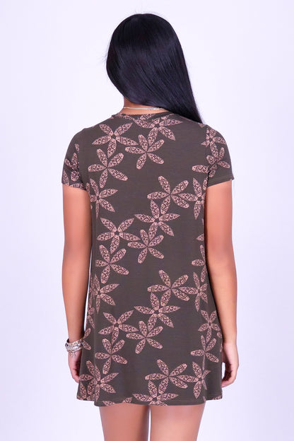 MITER PUA SHELL TRAPEZE DRESS | KIDS SIZE 2-16