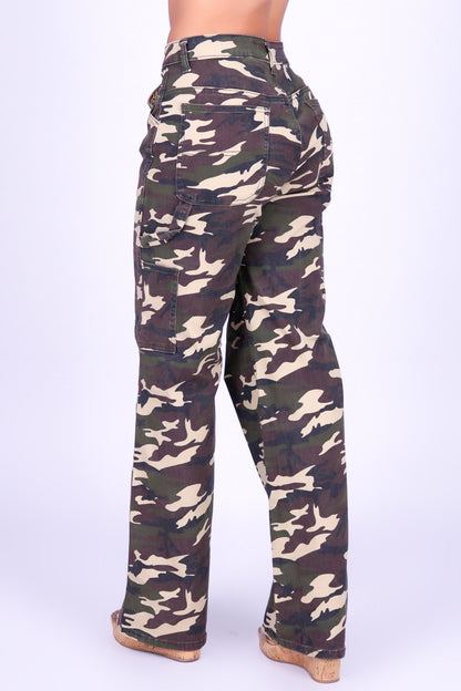 READY FOR ANYTHING CAMO JEANS