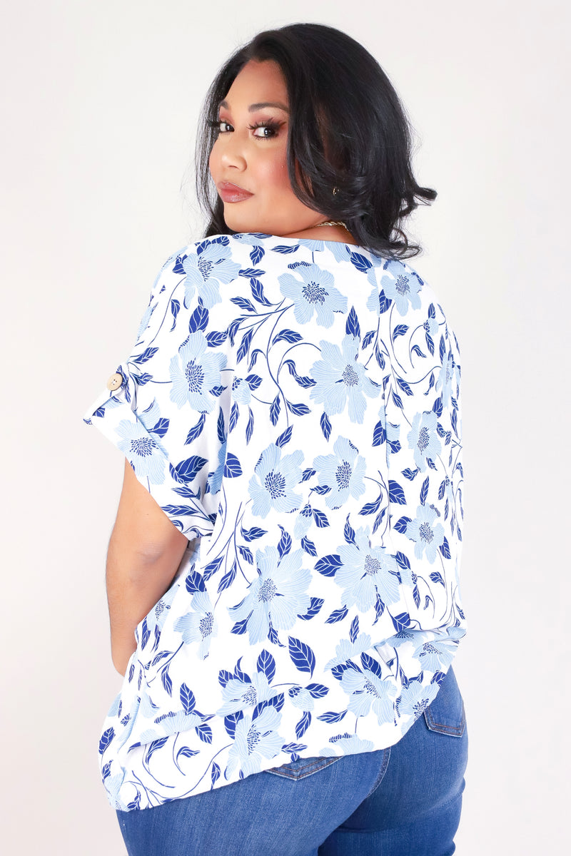 Jeans Warehouse Hawaii - PLUS S/S PRINT WOVEN TOPS - TO EACH IS OWN TOP | By GOOD STUFF APPAREL