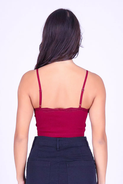 ALL IN PLACE CROP CAMI