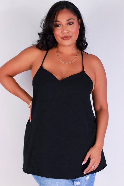 Jeans Warehouse Hawaii - PLUS S/L SOLID WOVEN TOPS - BREEZY BABE TOP | By ZENOBIA