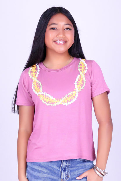 INTERTWINED LEI TEE | KIDS SIZE 8-16