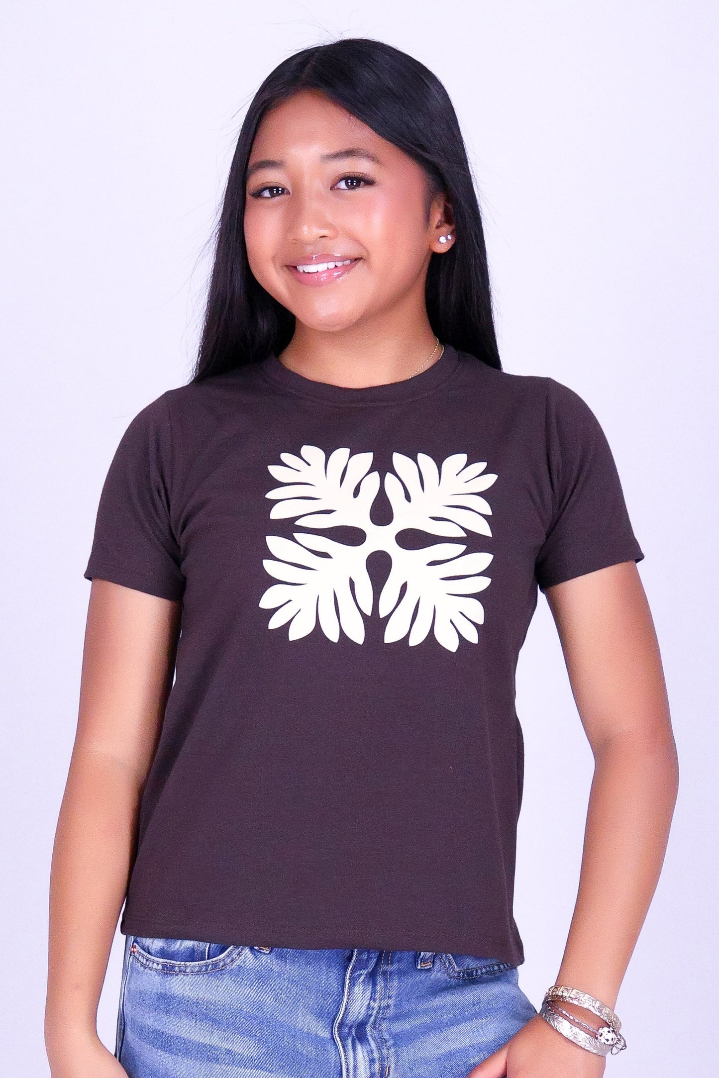 LAUAE QUILT OVERSIZED TEE | KIDS SIZE 4-14