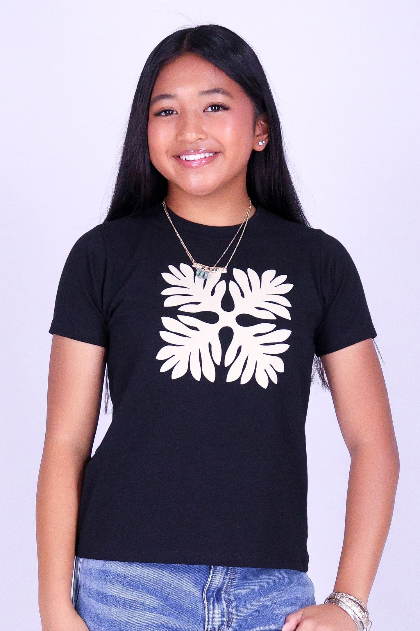 LAUAE QUILT OVERSIZED TEE | KIDS SIZE 4-14