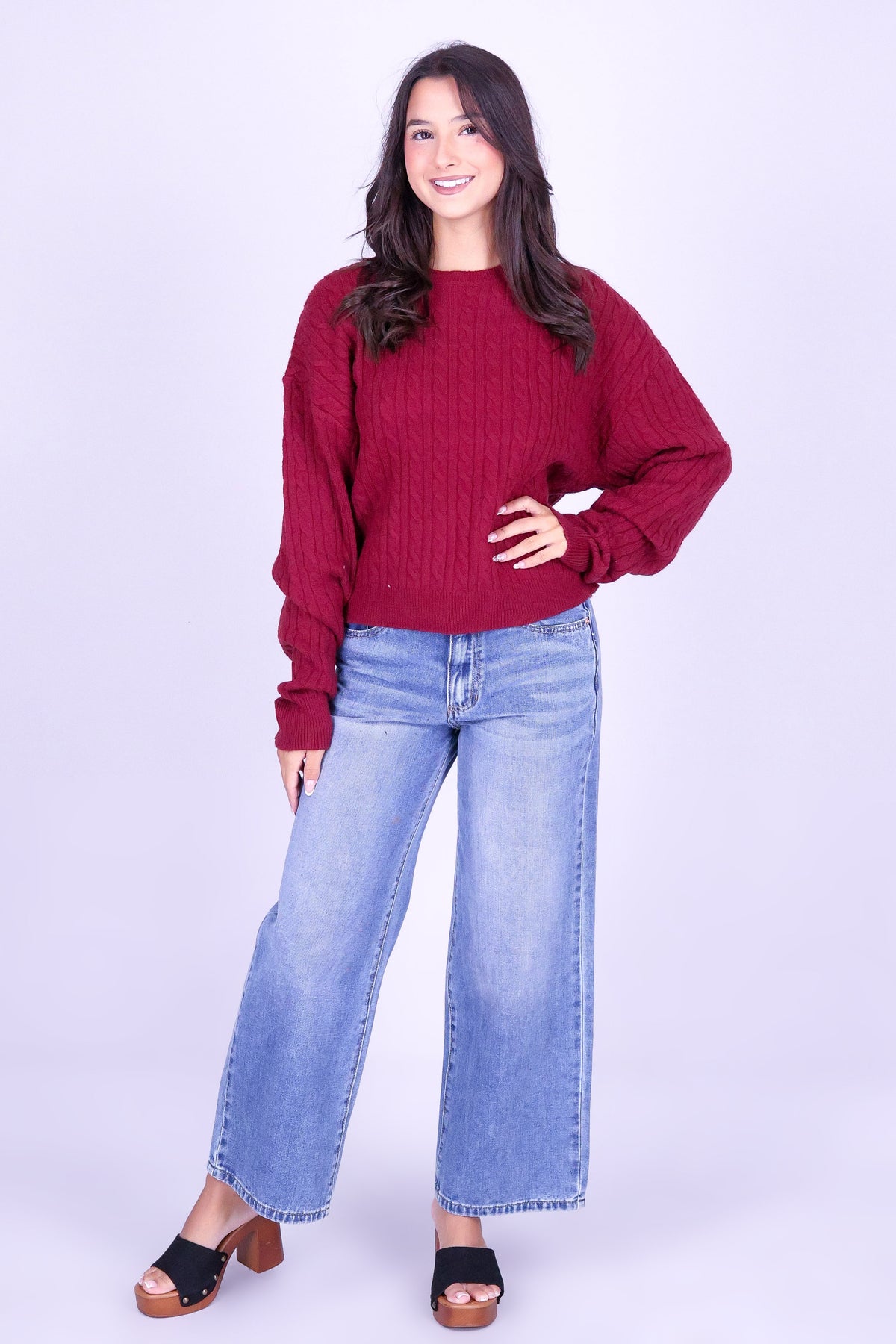 HERE FOR YOU SWEATER