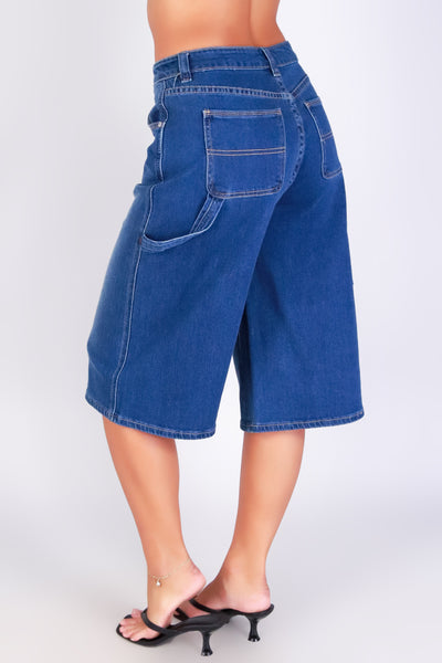 CHIC CUTOFFS CARPENTER JORTS