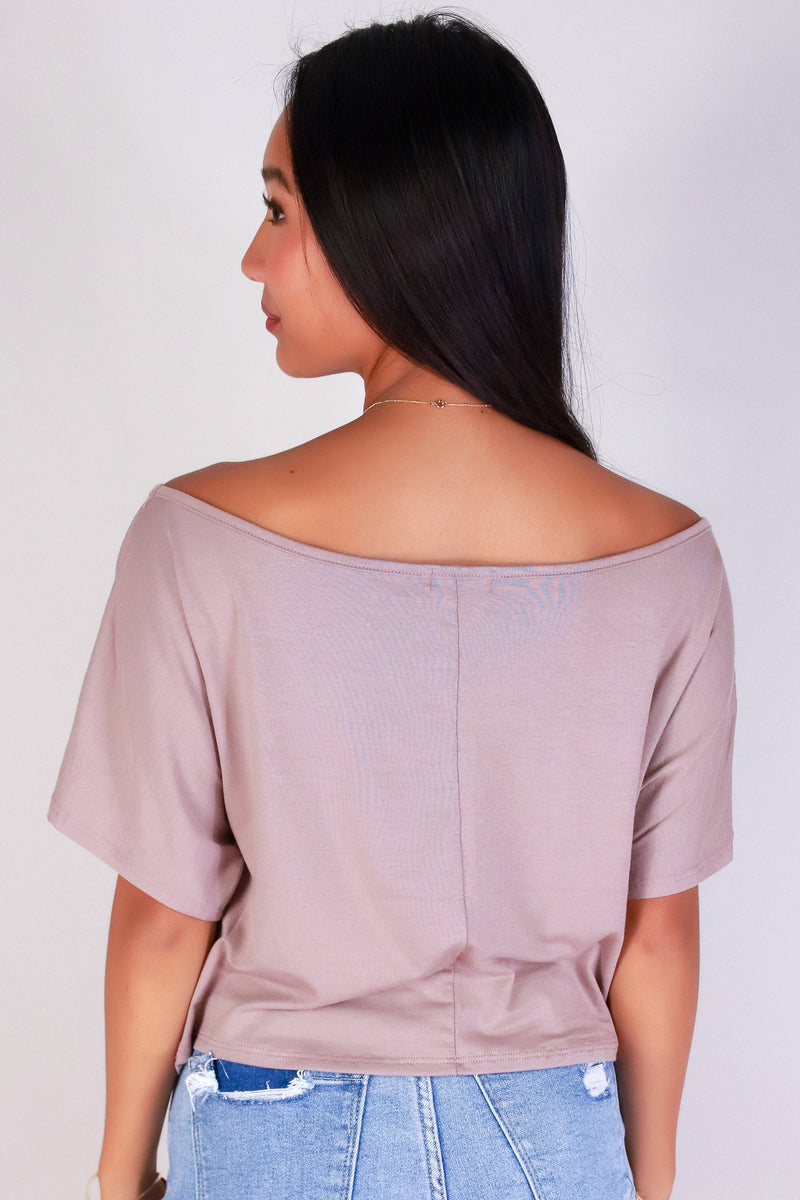 Jeans Warehouse Hawaii - S/S SCREEN - HAWAII USA OFF SHOULDER TOP | By LUZ