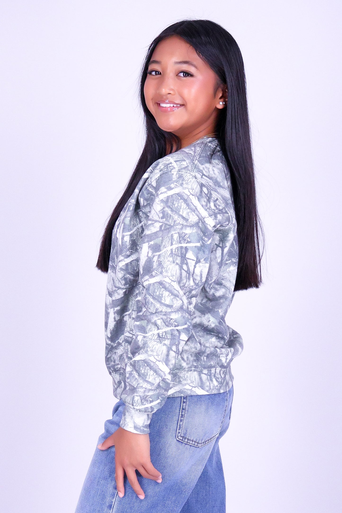 HAWAII CAMO SWEATER | KIDS SIZE 6-12