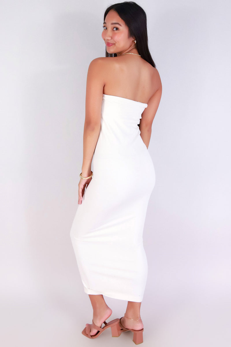 Jeans Warehouse Hawaii - TUBE LONG SOLID DRESSES - SLIP & SNATCH TUBE DRESS | By LOVE POEM