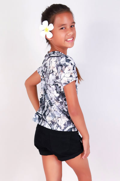 Jeans Warehouse Hawaii - S/S PRINT 2-16 - HUNTING CAMO TEE | KIDS SIZE 4-6X | By LUZ