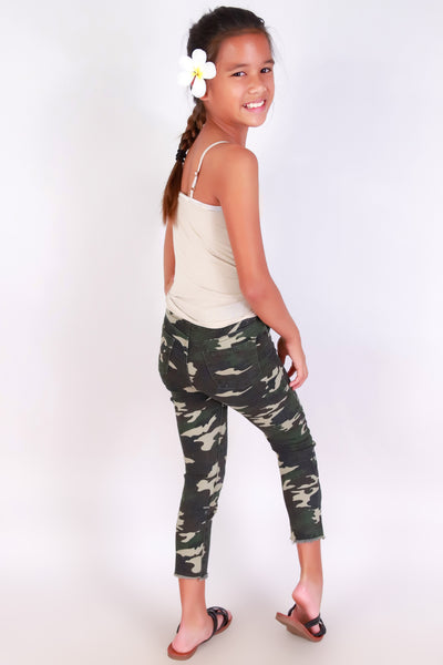 Jeans Warehouse Hawaii - BOTTOMS 2-16 - MARCH TO STYLE CAMO PANTS | KIDS SIZE 2-16 | By YMI JEANS