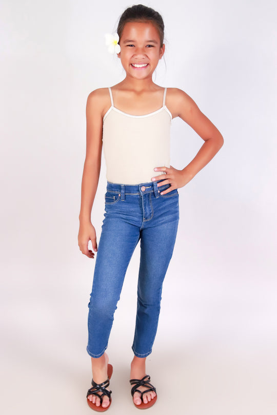 LITTLE MISS DENIM JEANS | KID SIZES 2-16