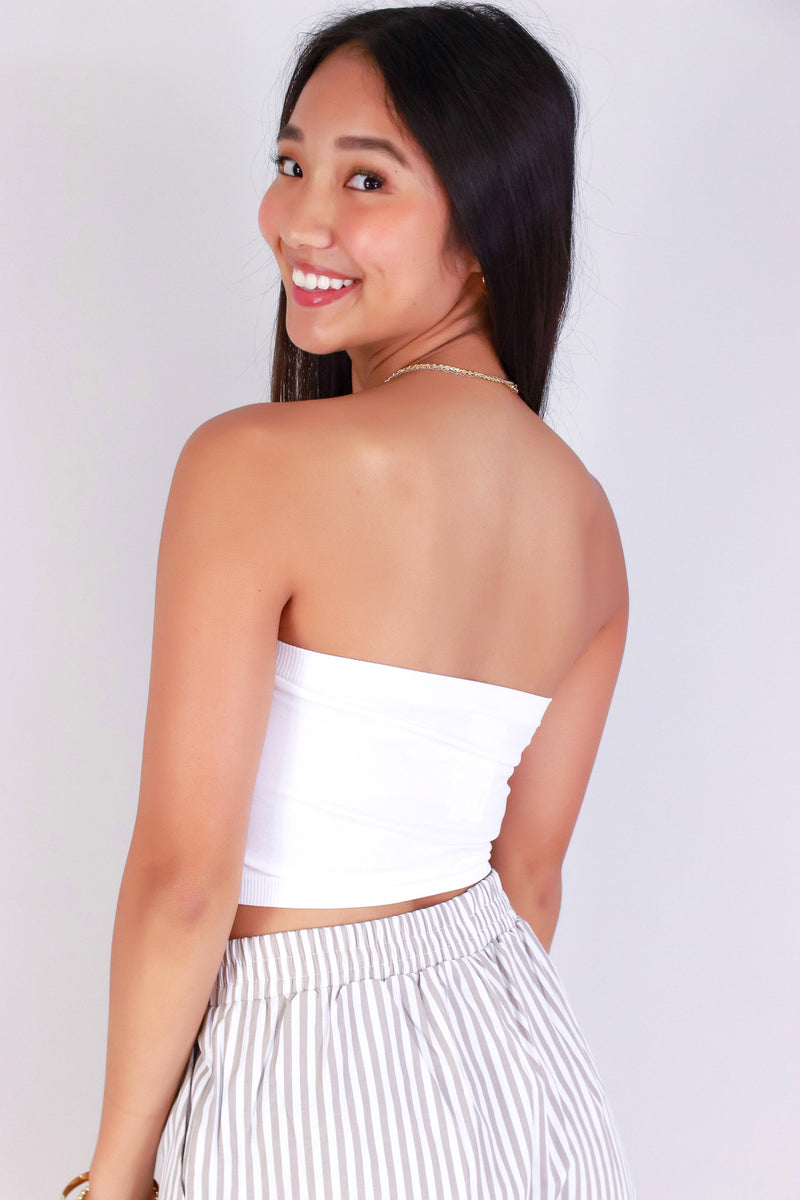 Jeans Warehouse Hawaii - TANK/TUBE SOLID BASIC - EASY LAYER BANDEAU | By K. LEE