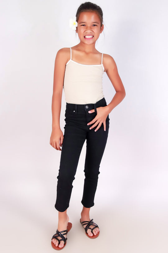 LITTLE MISS DENIM JEANS | KID SIZES 2-16