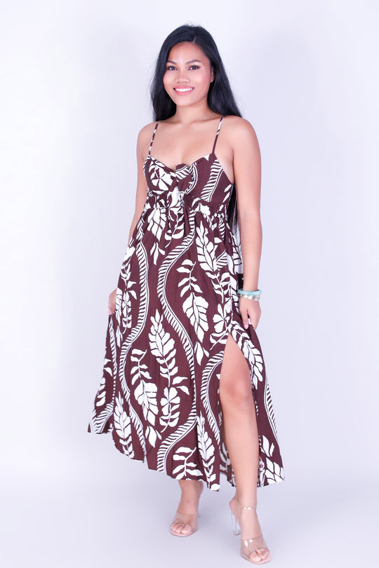 FLORAL FANTASY MAXI DRESS