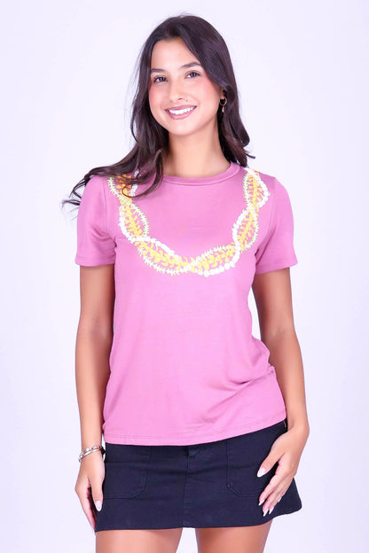 INTERTWINED LEI TEE