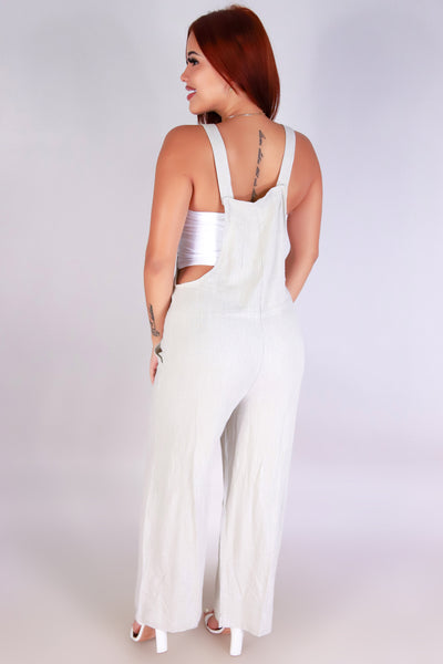 Jeans Warehouse Hawaii - PRINT CASUAL JUMPSUITS - CUTE ON CUE OVERALL JUMPSUIT | By BE COOL
