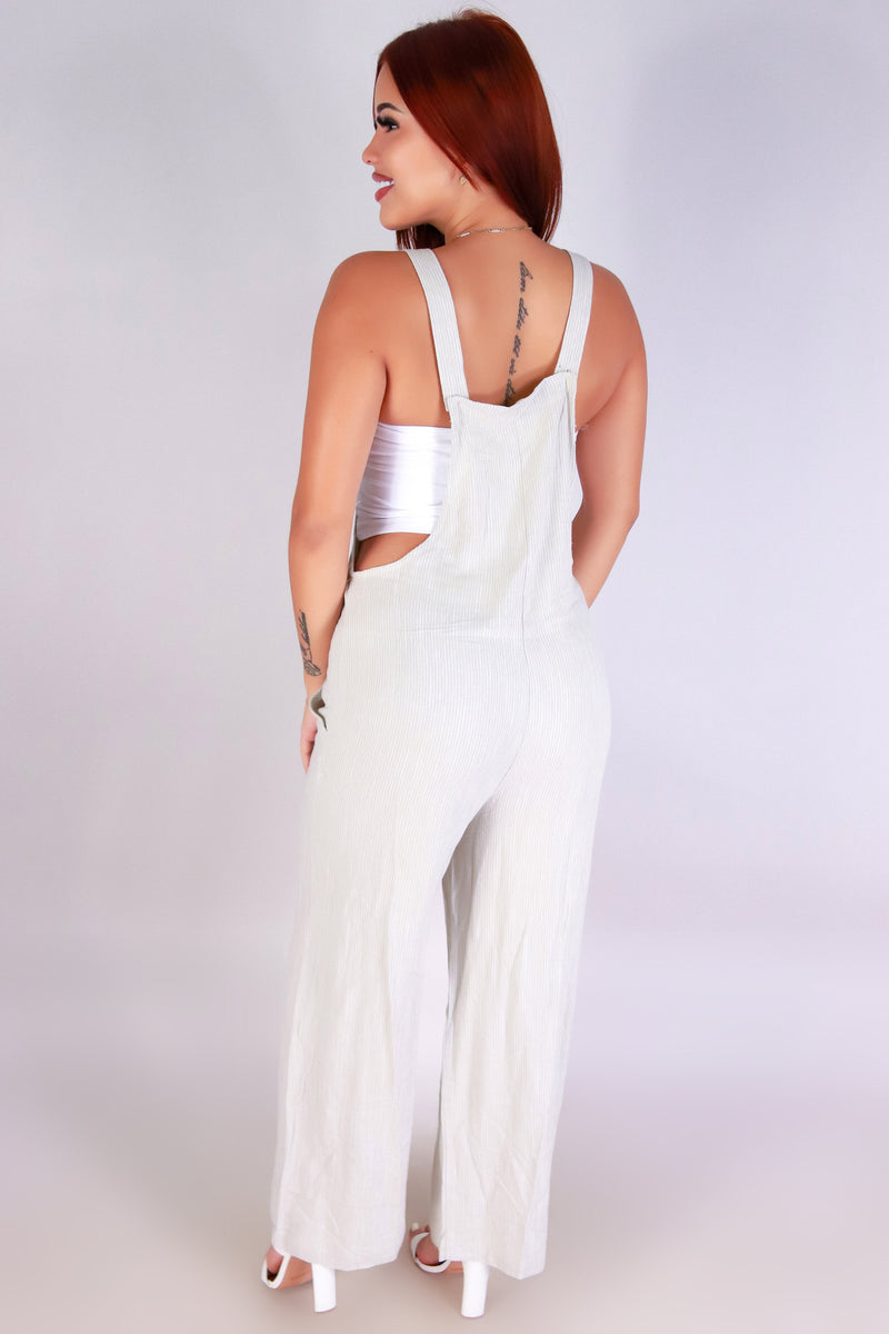 Jeans Warehouse Hawaii - PRINT CASUAL JUMPSUITS - CUTE ON CUE OVERALL JUMPSUIT | By BE COOL