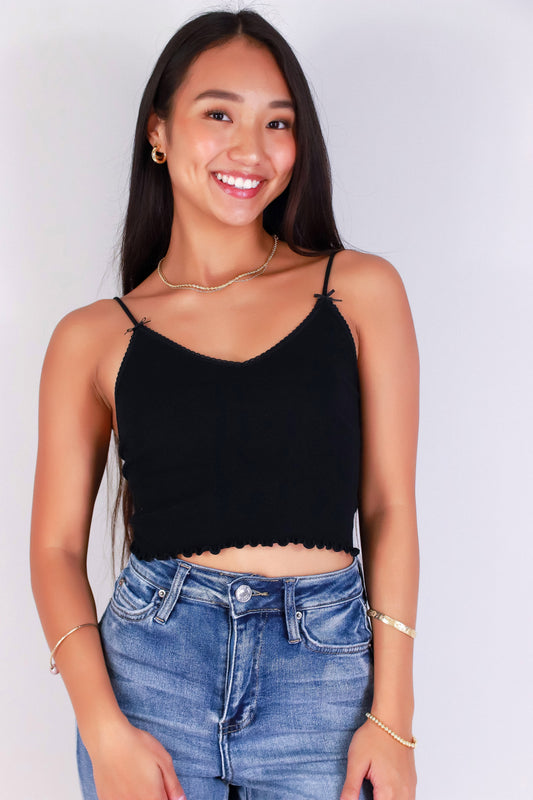 Jeans Warehouse Hawaii - SL CASUAL SOLID - KEEP IT UP SEAMLESS CROP TOP | By ANWND