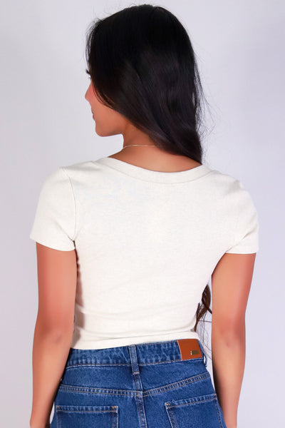 Jeans Warehouse Hawaii - SS CASUAL SOLID - JUST ONE SNAP TOP | By CRESCITA APPAREL/SHINE I