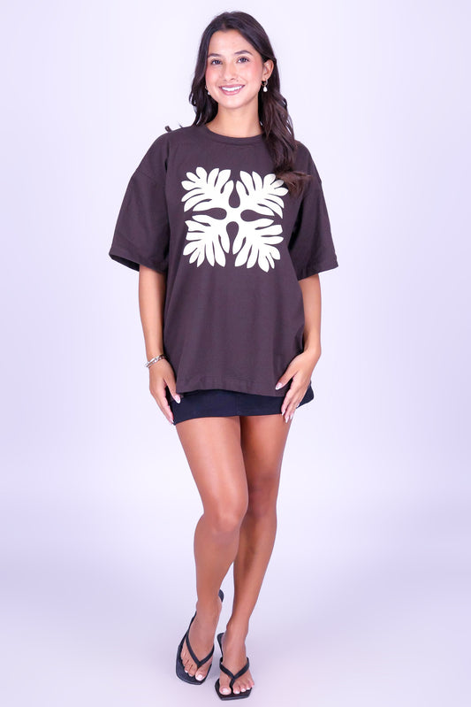 LAUAE QUILT OVERSIZED TEE