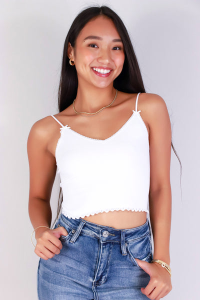 Jeans Warehouse Hawaii - SL CASUAL SOLID - KEEP IT UP SEAMLESS CROP TOP | By ANWND