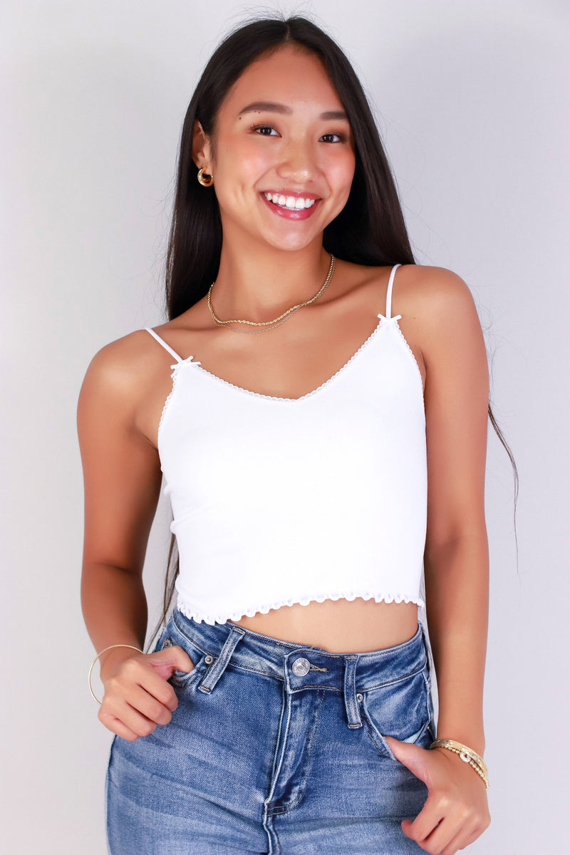 Jeans Warehouse Hawaii - SL CASUAL SOLID - KEEP IT UP SEAMLESS CROP TOP | By ANWND