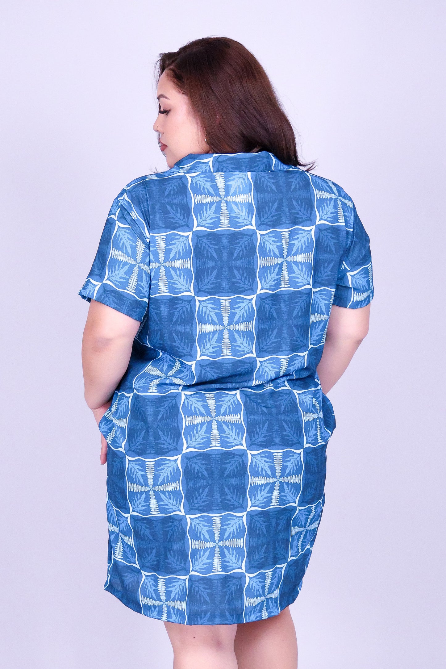 FERN KUIKI BUTTON DOWN DRESS