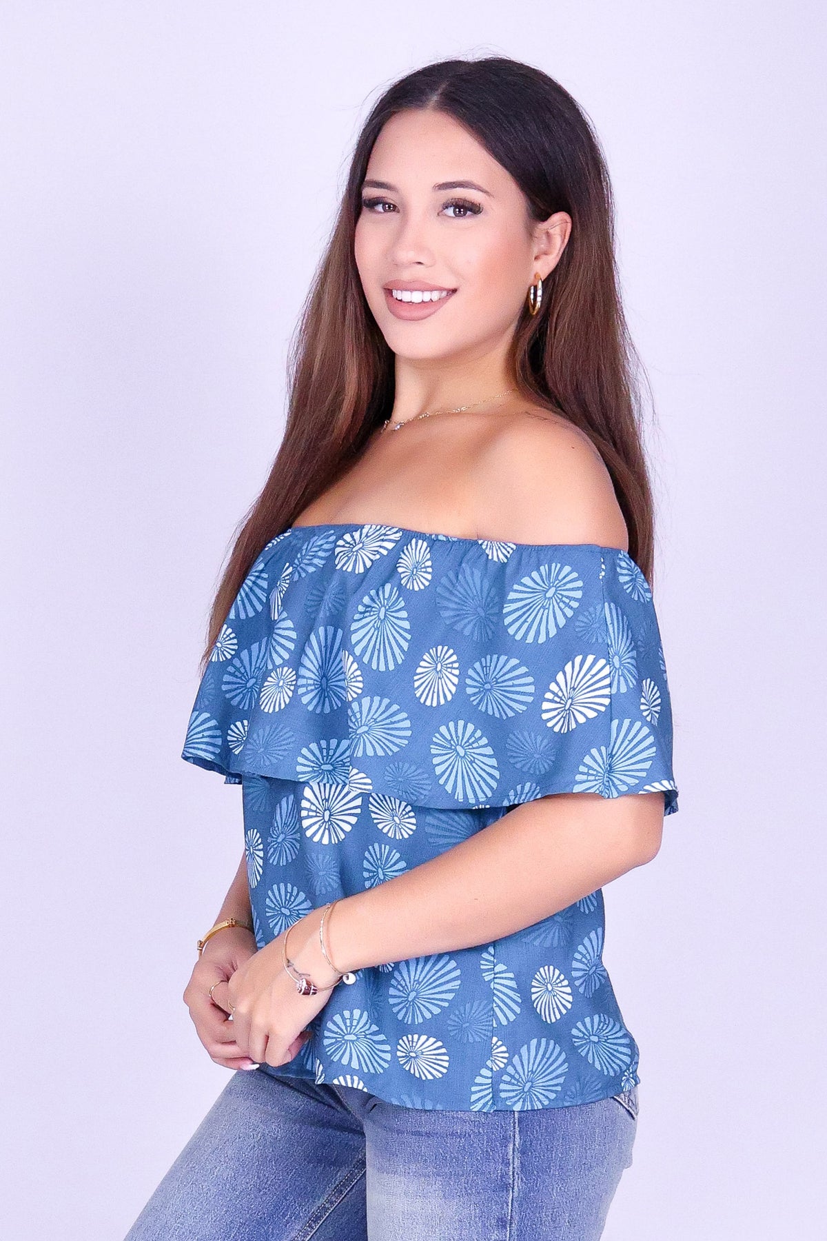 OPIHI OFF SHOULDER TOP