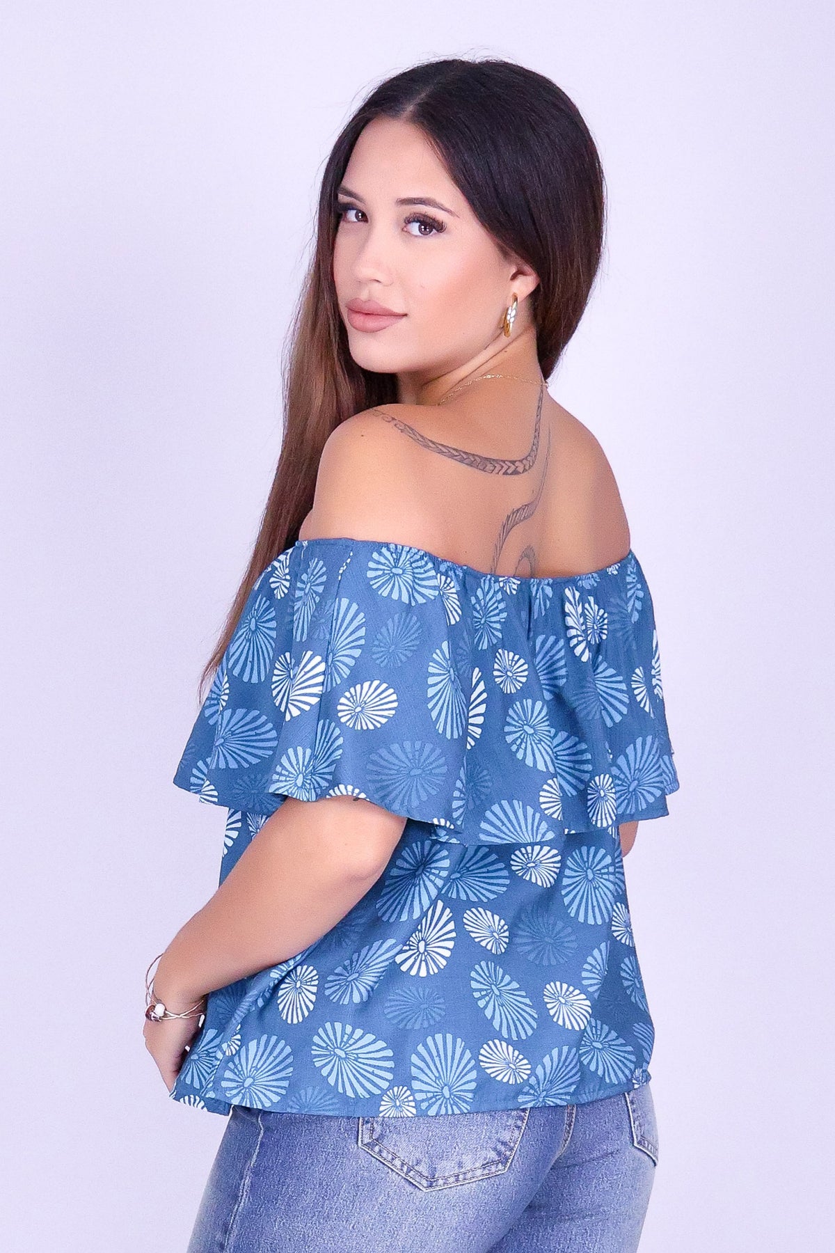 OPIHI OFF SHOULDER TOP