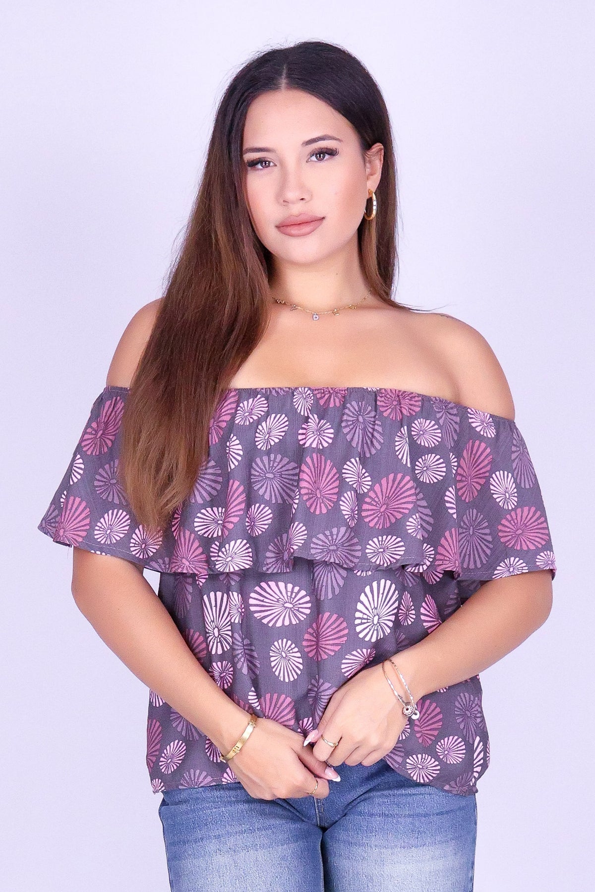 OPIHI OFF SHOULDER TOP
