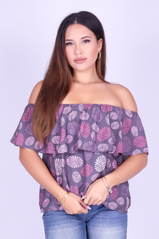 OPIHI OFF SHOULDER TOP