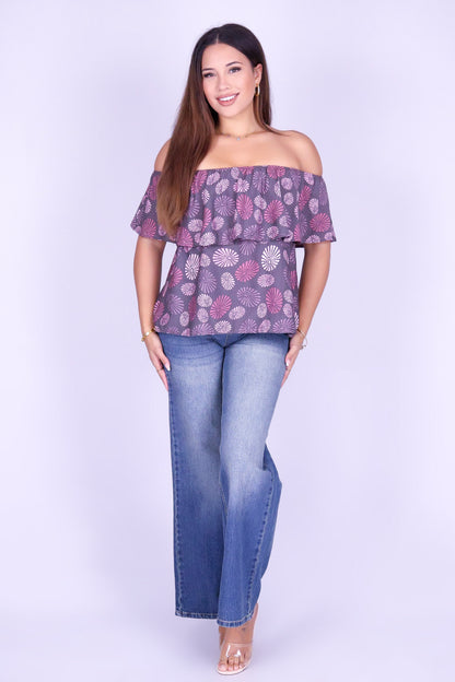 OPIHI OFF SHOULDER TOP