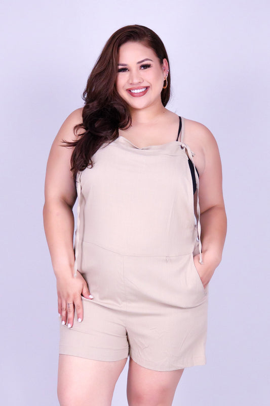 FOR THE WEEKEND SHORTALL ROMPER