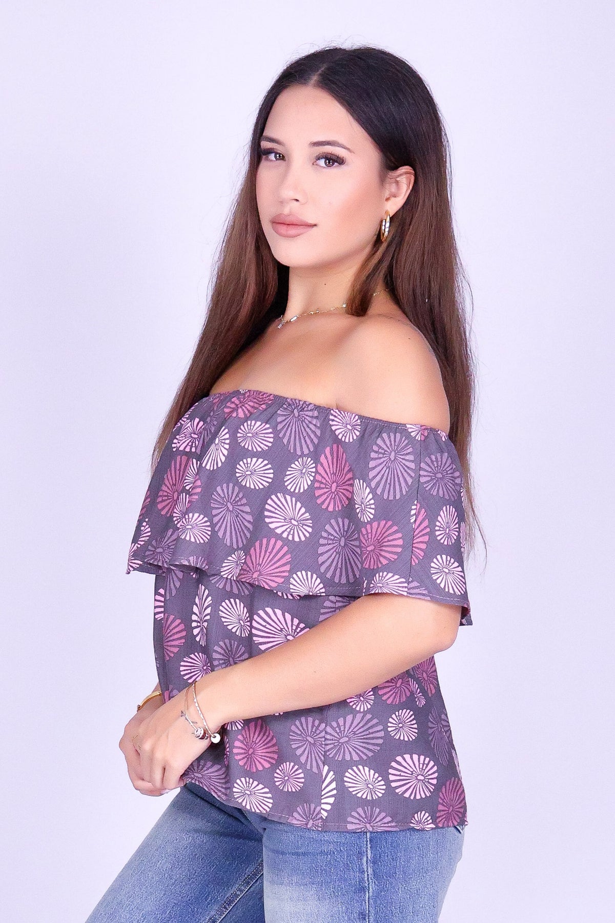 OPIHI OFF SHOULDER TOP