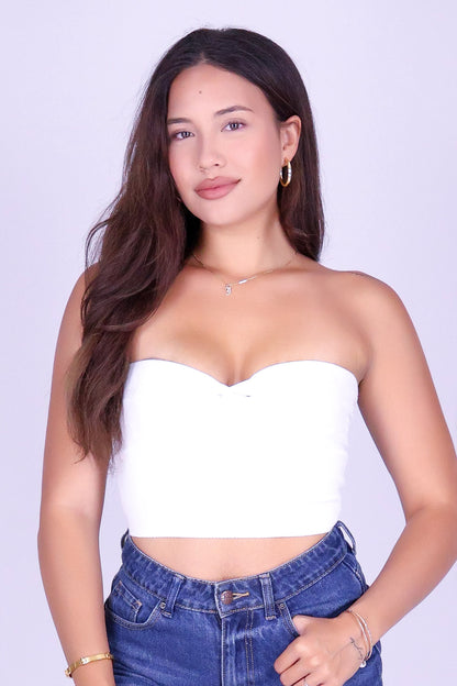 MOVE EASY SWEATER TUBE TOP