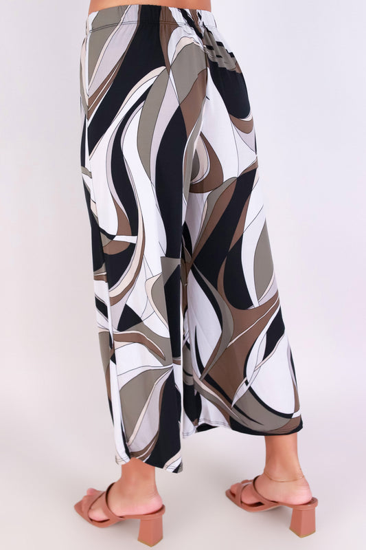 Jeans Warehouse Hawaii - PRINT KNIT PANTS - PALETTE PLAY PANTS | By PAPERMOON/ B_ENVIED