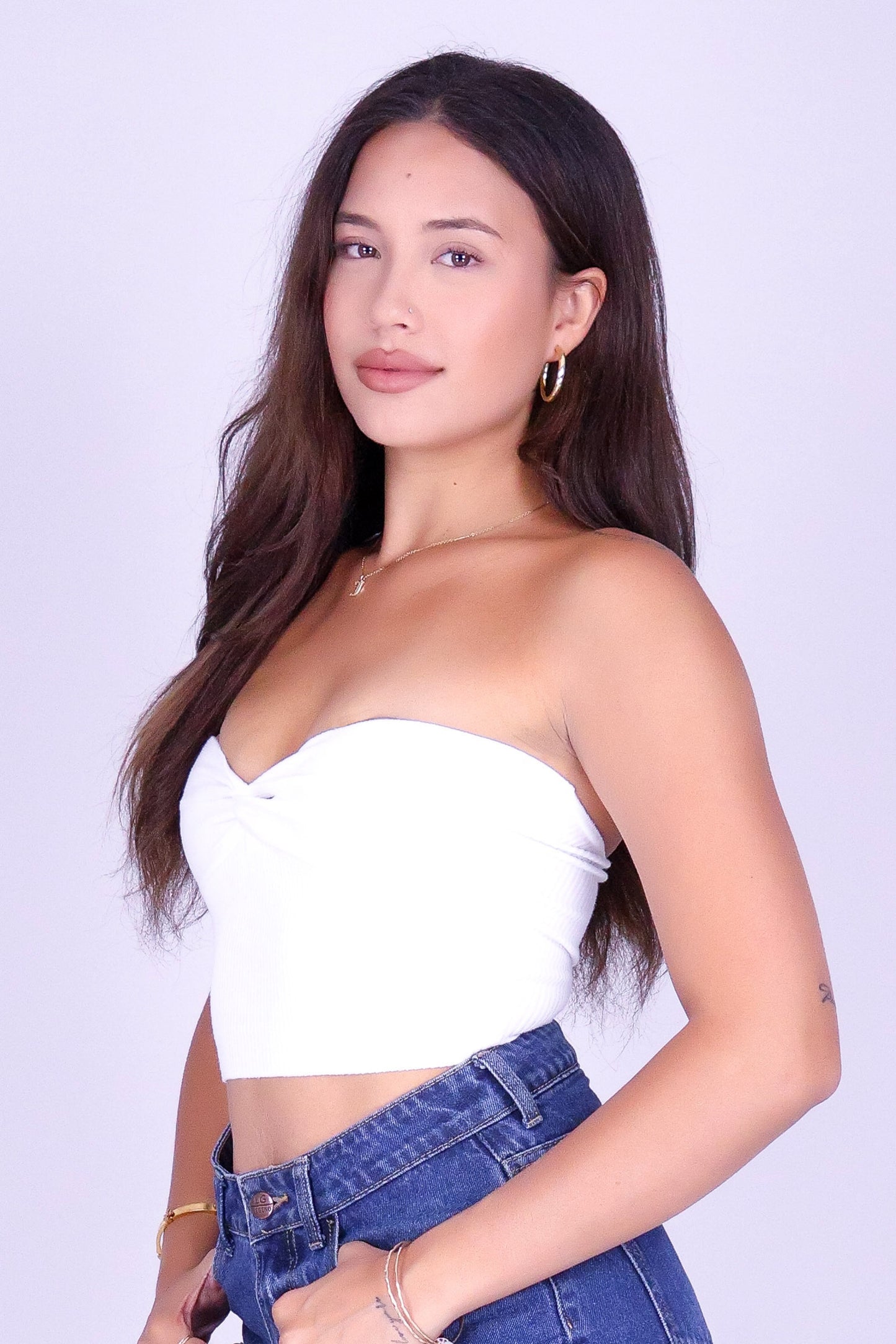 MOVE EASY SWEATER TUBE TOP