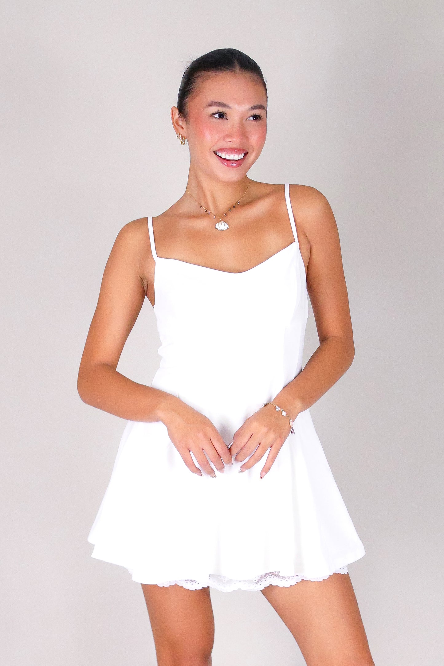 ALL EYES HERE MINI DRESS