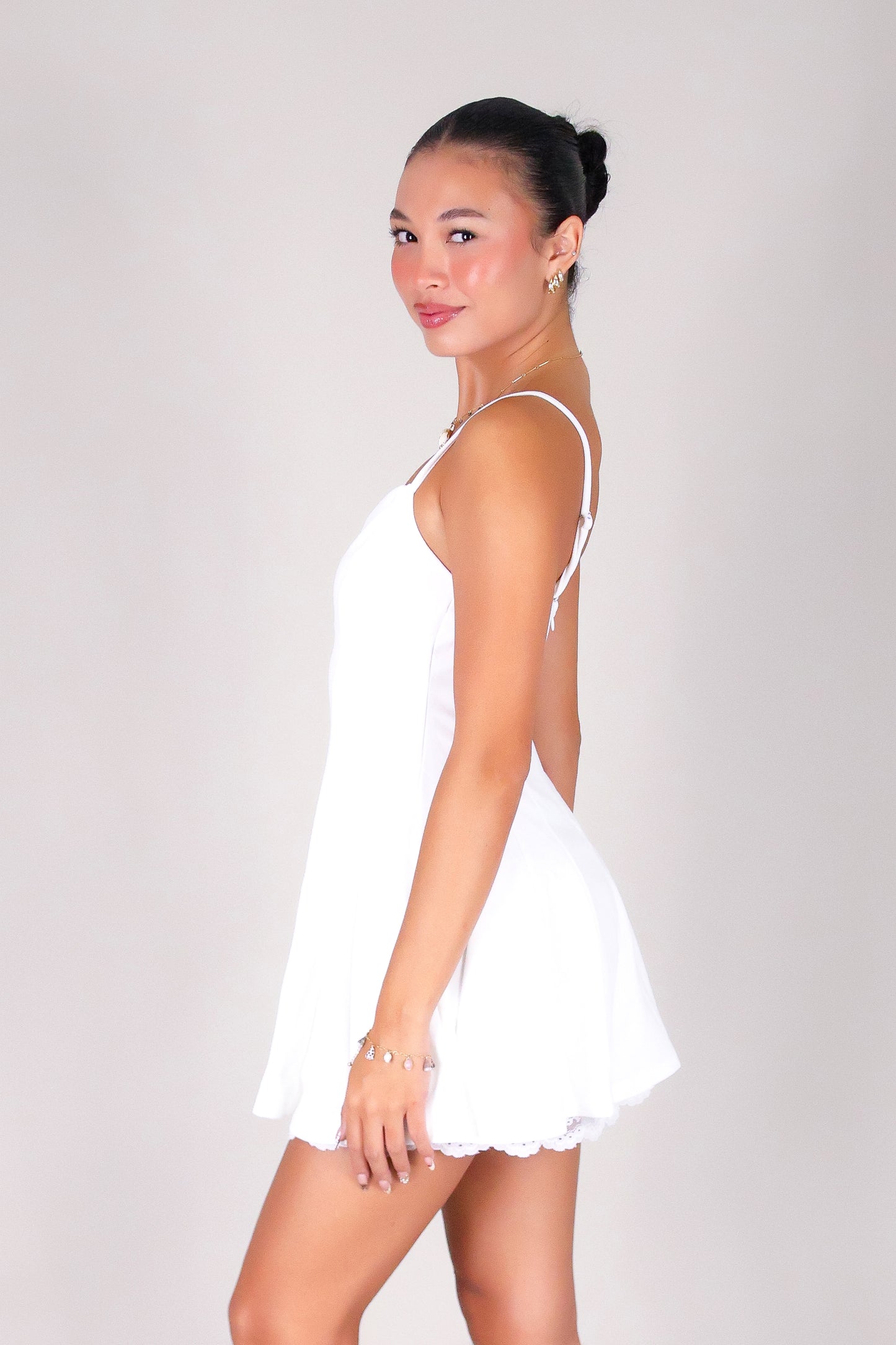 ALL EYES HERE MINI DRESS