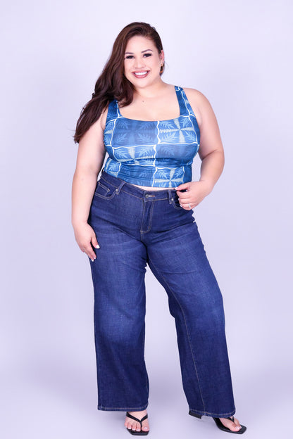 FERN KUIKI SQUARE NECK TOP